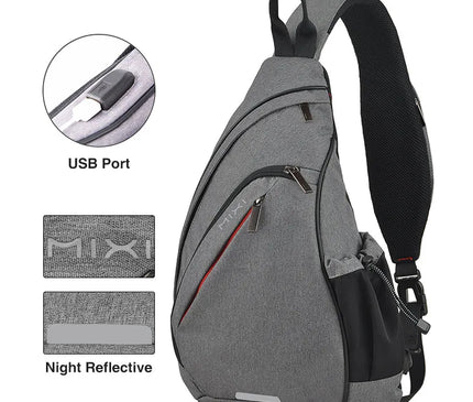 Sac à Dos Voyage Bandoulière USB Polyvalent