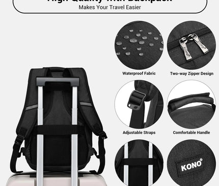 Sac à Dos Voyage Minimaliste Compact Bagage Main
