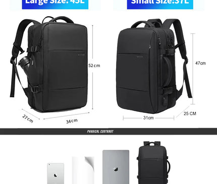 Sac à Dos Voyage Multi-usages Extensible USB