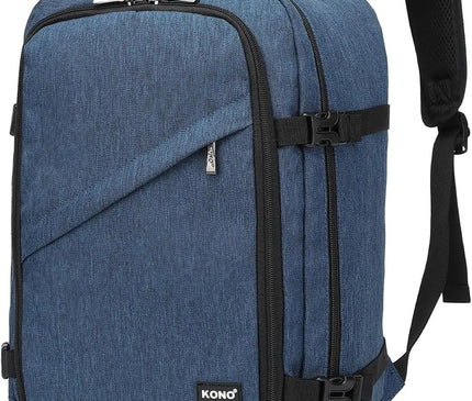 Sac à Dos Voyage Compact Oxford Bleu Unisexe