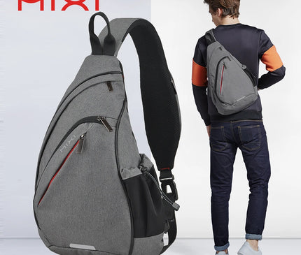 Sac à Dos Voyage Bandoulière Réflectif USB