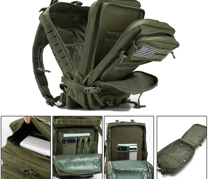 Sac à Dos Voyage Robuste Extérieur 45L