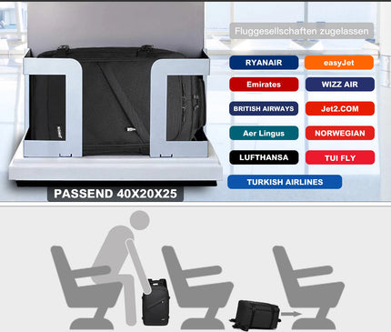 Sac à Dos Voyage Bagage Main Oxford