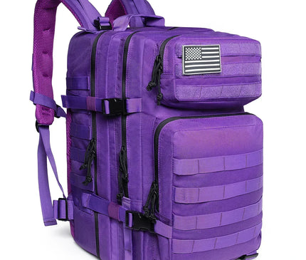 Sac à Dos Voyage Tactique Violet 45L