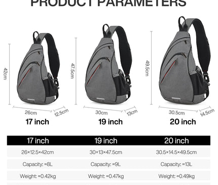 Sac à Dos Voyage Bandoulière USB Polyvalent