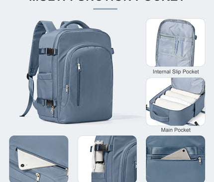 Sac à Dos Voyage Adaptable pour Ordinateur