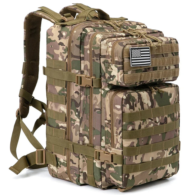 Sac à Dos Voyage Tactique Camouflage 45L