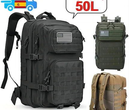 Sac à Dos Voyage Grande Capacité Tactique