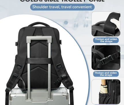 Sac à Dos Voyage Compressible Unisexe