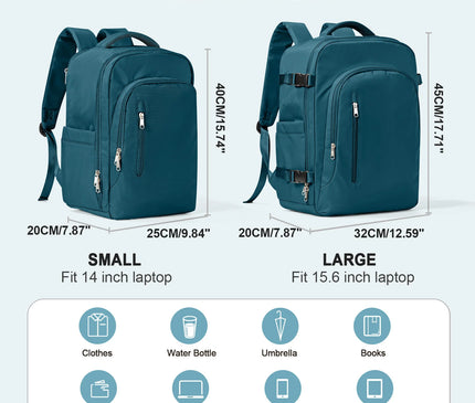 Sac à Dos Voyage Multi-poches Ergonomique