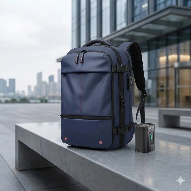 Sac à Dos Voyage Ordinateur Grande Capacité Bleu