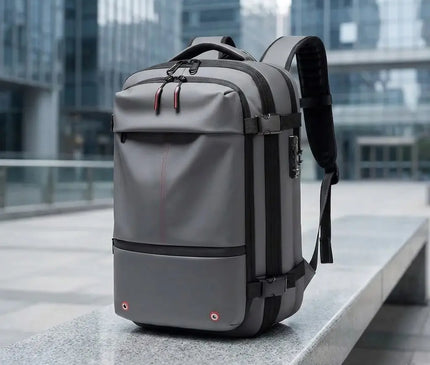 Sac à Dos Voyage Grande Capacité Gris