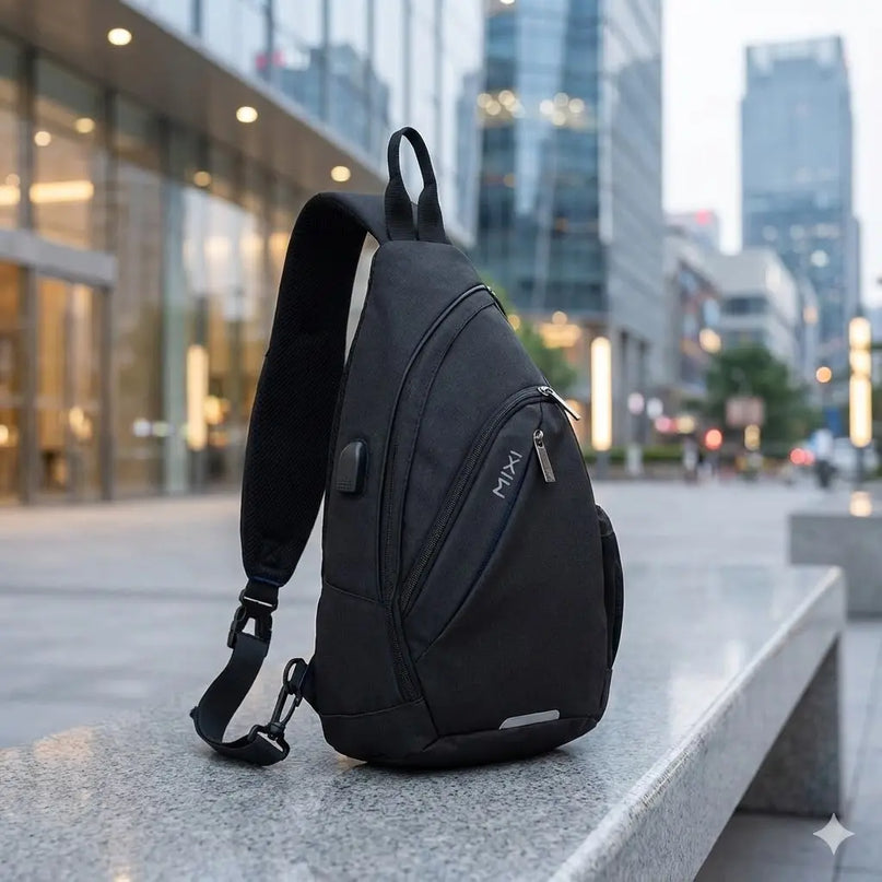 Sac à Dos Voyage Bandoulière USB Homme