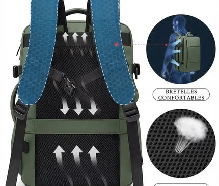 Sac à Dos Voyage Grande Capacité USB